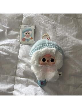 pastel cute plush pendant